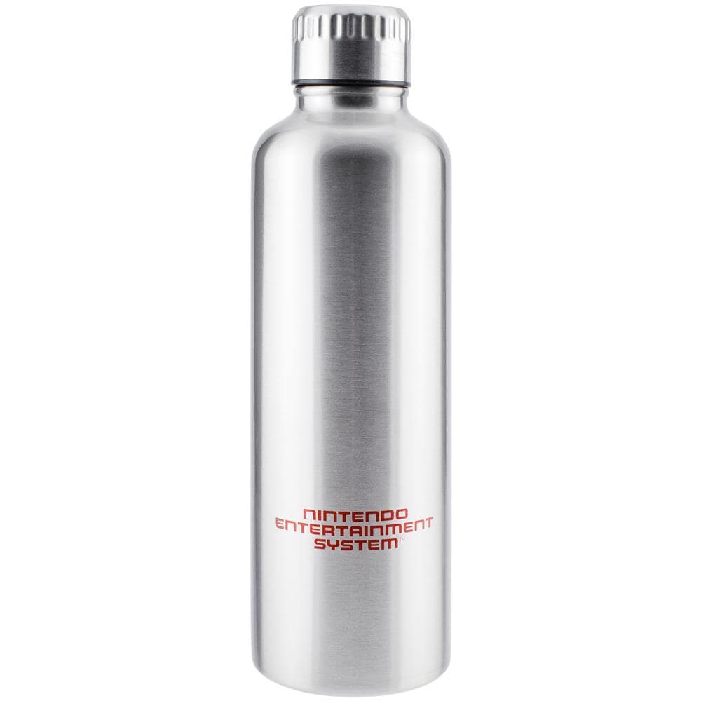 Borraccia In Metallo Nes Nintendo - 500 Ml - Termica A Doppia Parete In Acciaio - Paladone Products - Foto 2