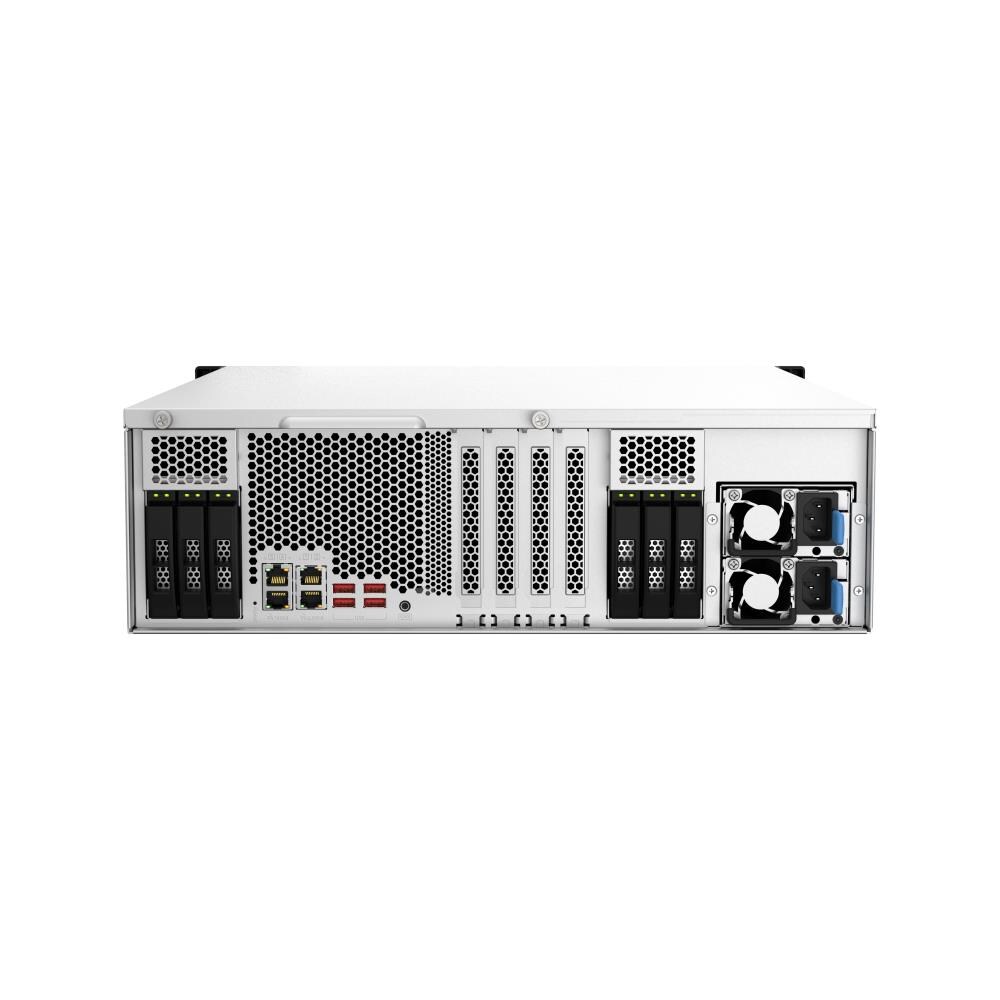 Ts-h2287xu-rp Nas Chassis Rack 3u Intel Xeon E-2336 2.9ghz Ram 32gb-22 Bay Hdd /ssd 2.5"" / 3.5""-lan 100/1000/2500 Mbps Colore Nero - Foto 6