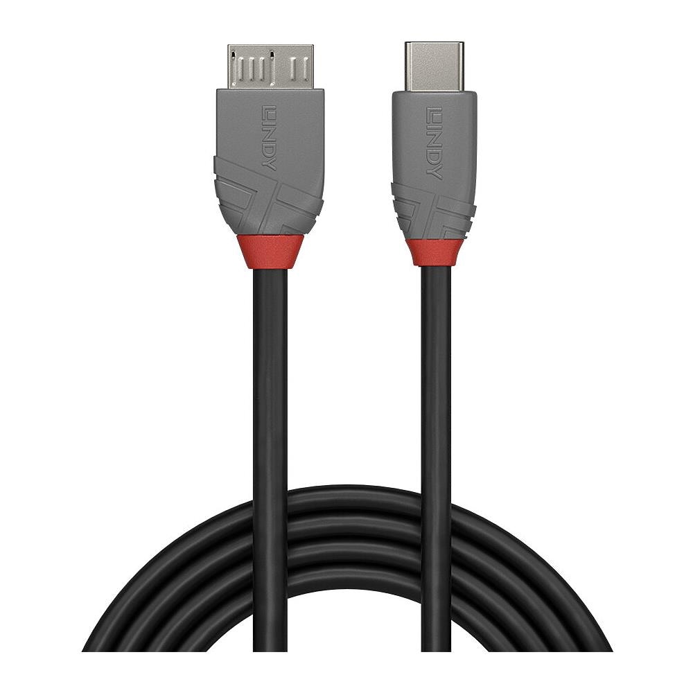 36622 Cavo USB USB 3.2 Gen 1 (3.1 Gen 1) 2 m USB C Micro-USB B Nero - Foto 2