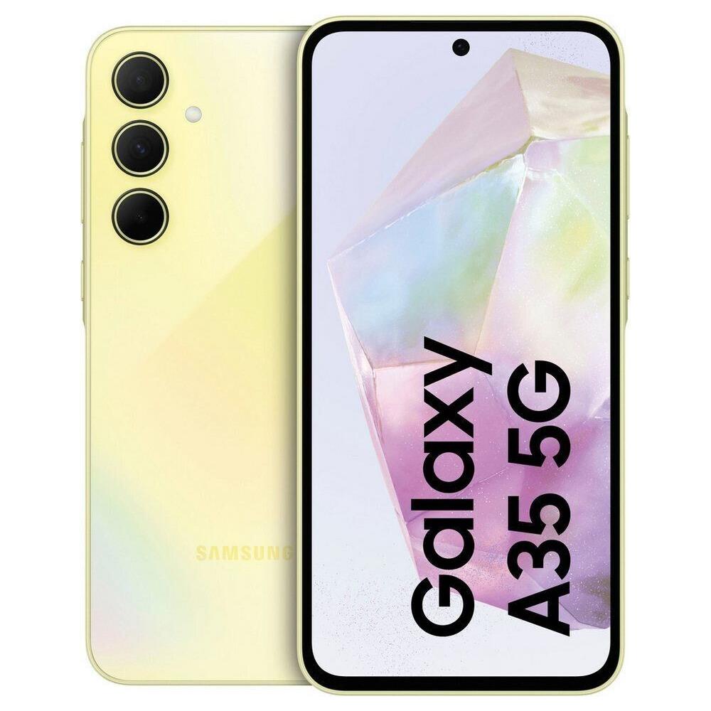 Galaxy A35 5G 128 GB 5G Dual Sim Display 6.6" AMOLED Slot Nano SD Fotocamera 50 Mpx Android 14 Giallo - Foto 1
