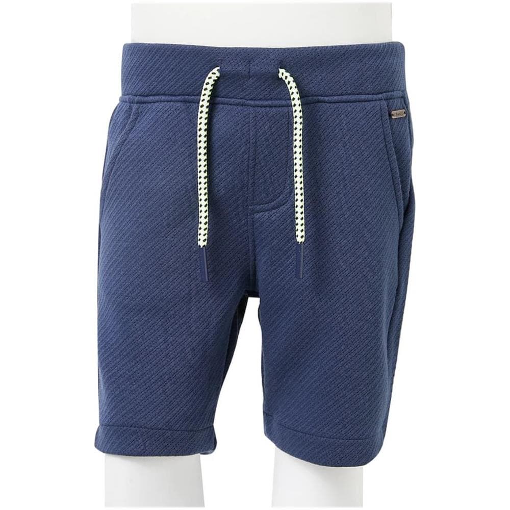 Pantaloncini per Bambini con Coulisse Blu Scuro 116 - Foto 8