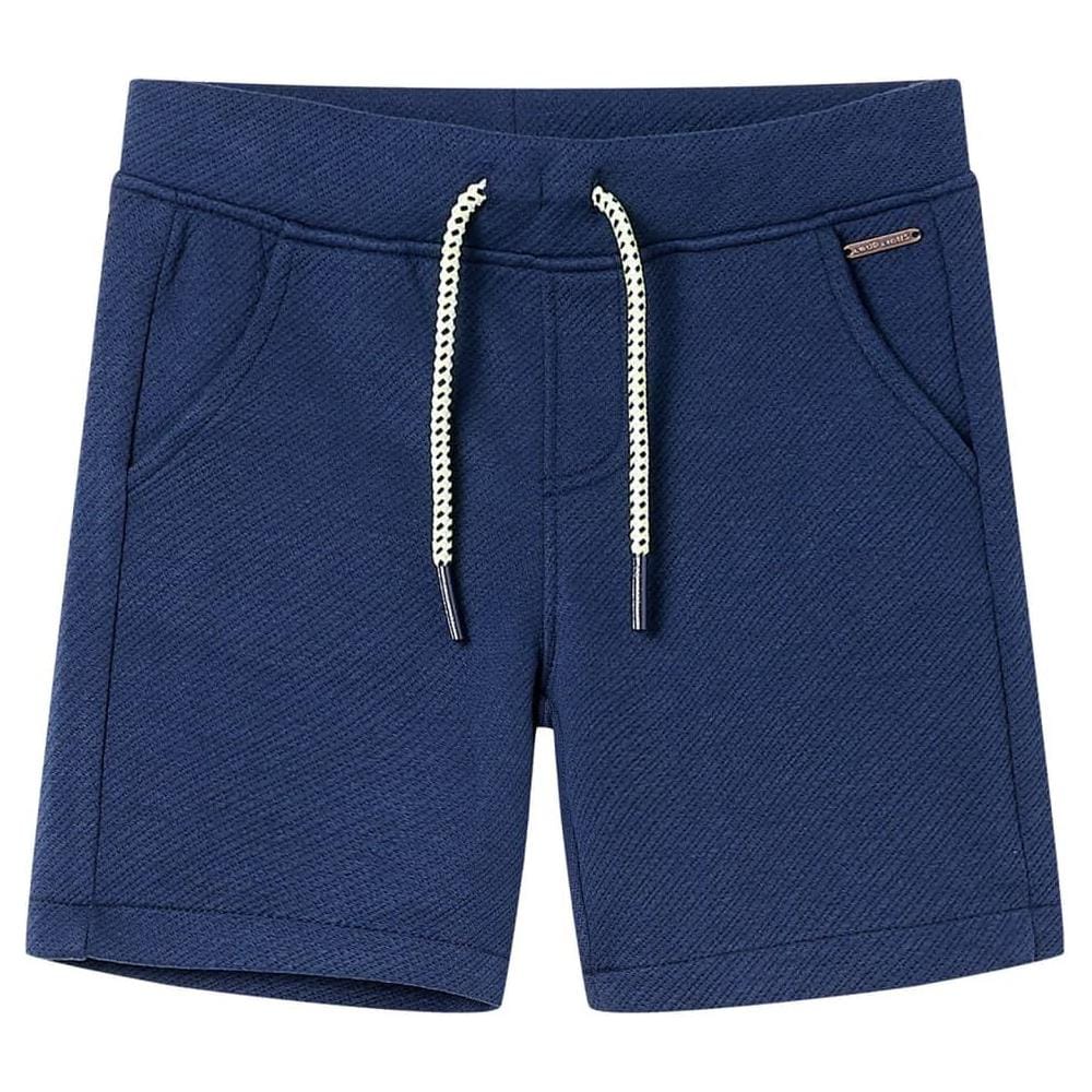 Pantaloncini per Bambini con Coulisse Blu Scuro 116 - Foto 1