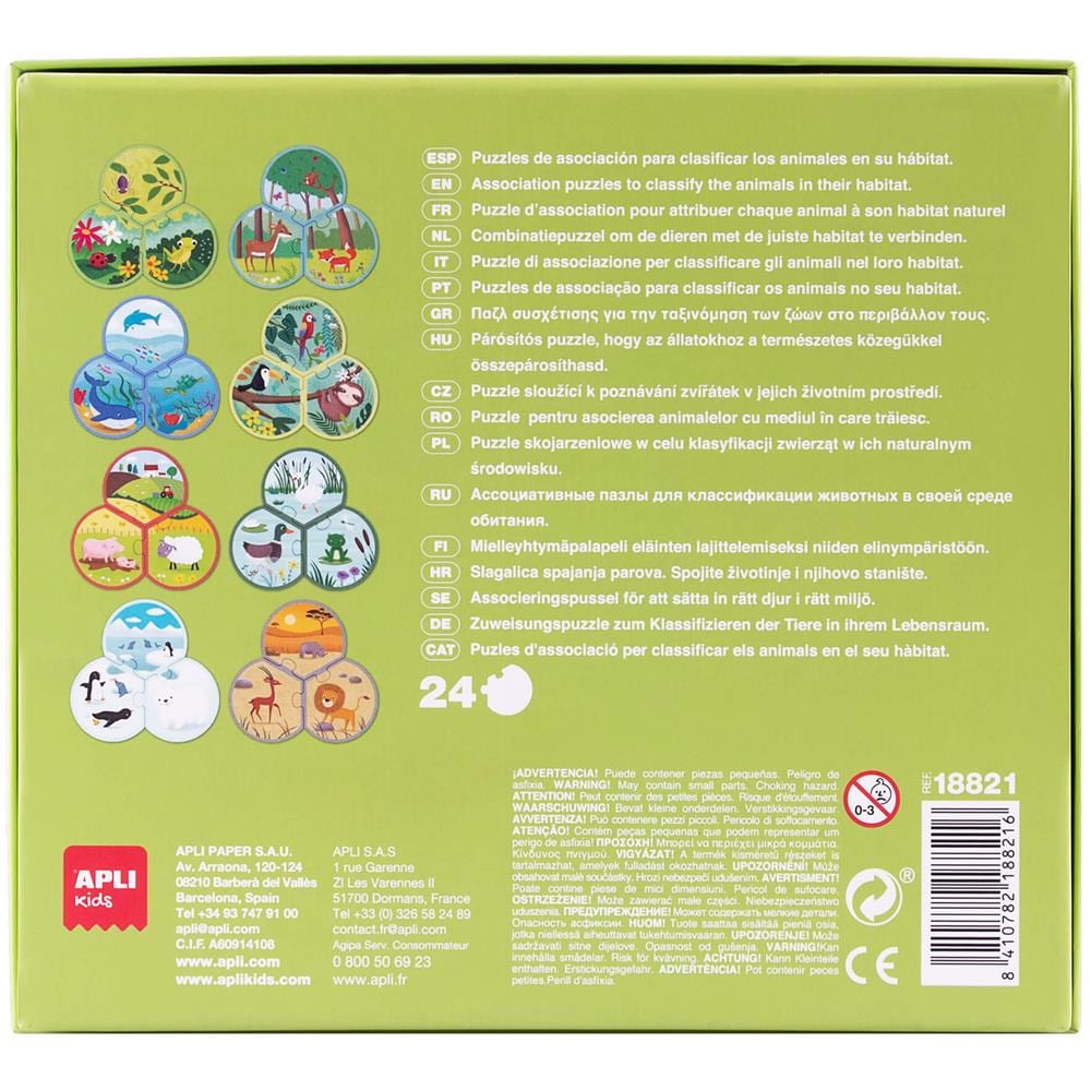 18821 puzzle 24 pz Animali - Foto 2