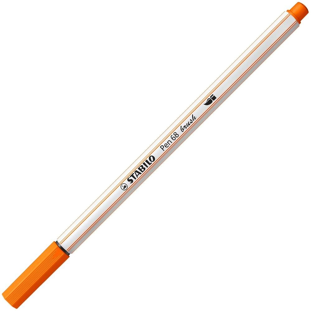 Pen 68 brush - Pennarello Premium con punta a pennello - Confezione da 10 - Vermiglio pallido - Foto 2