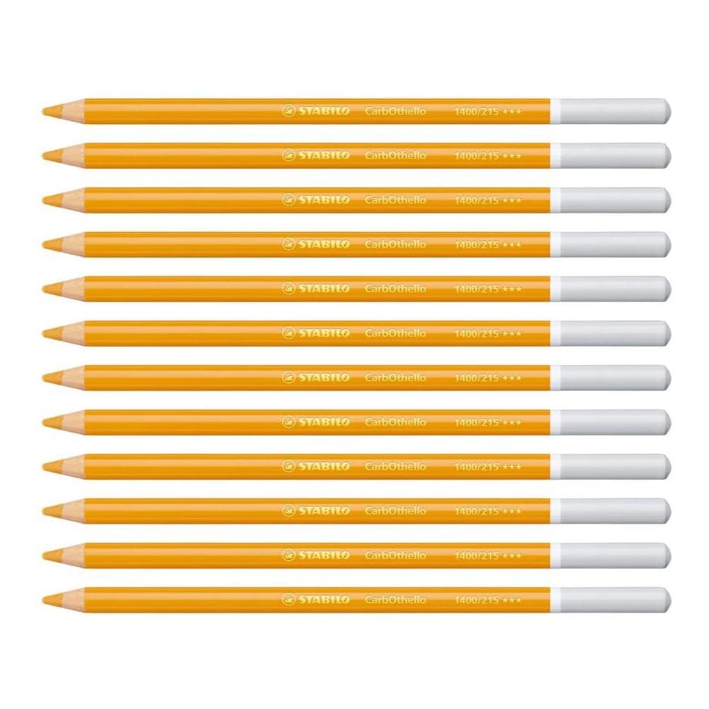 CarbOthello - Matita colorata Premium - Confezione da 12 - Giallo Indiano - Foto 1
