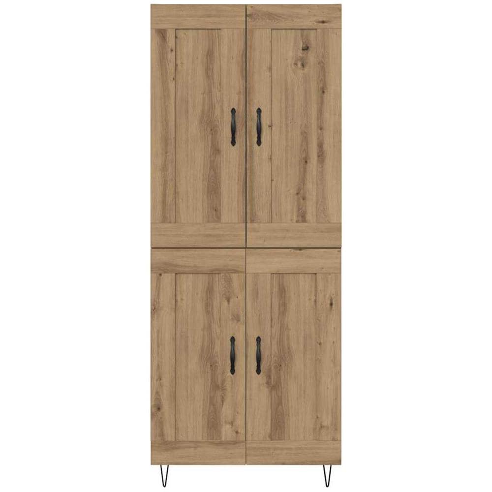 Credenza Rovere artigianale 69,5 x 34 x 180 cm - Foto 8