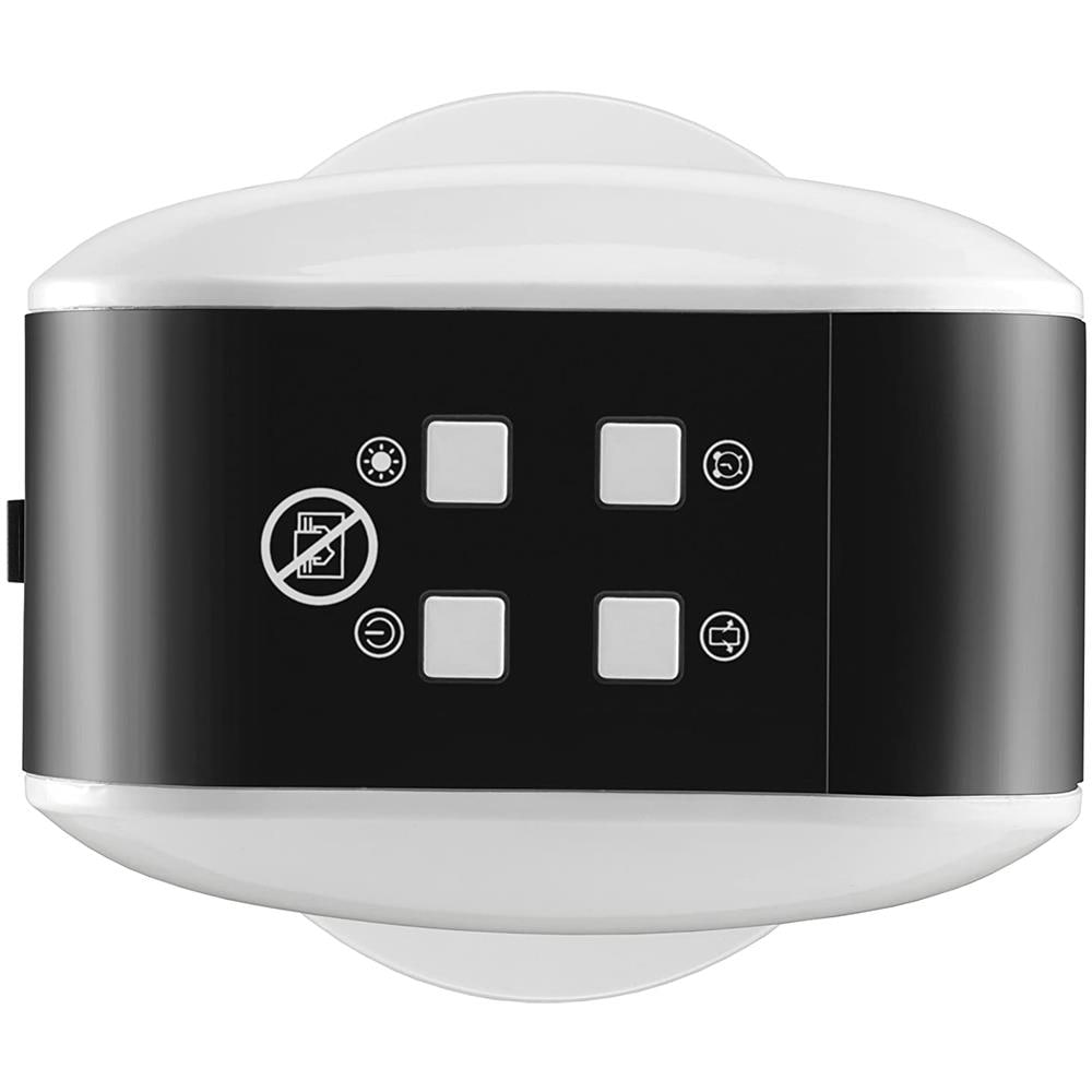 86430 - Termoventilatore in ceramica, con telecomando, batterie 2000 W, 230 V, colore: Nero / Bianco - Foto 2