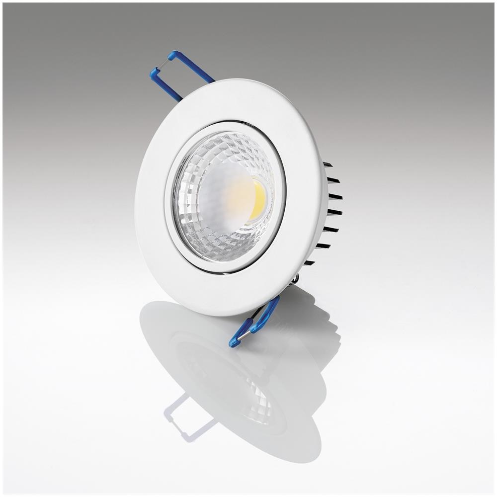 Jump Faretto Incasso Cob Led Orientabile Bianco 4000k 5w - Foto 2