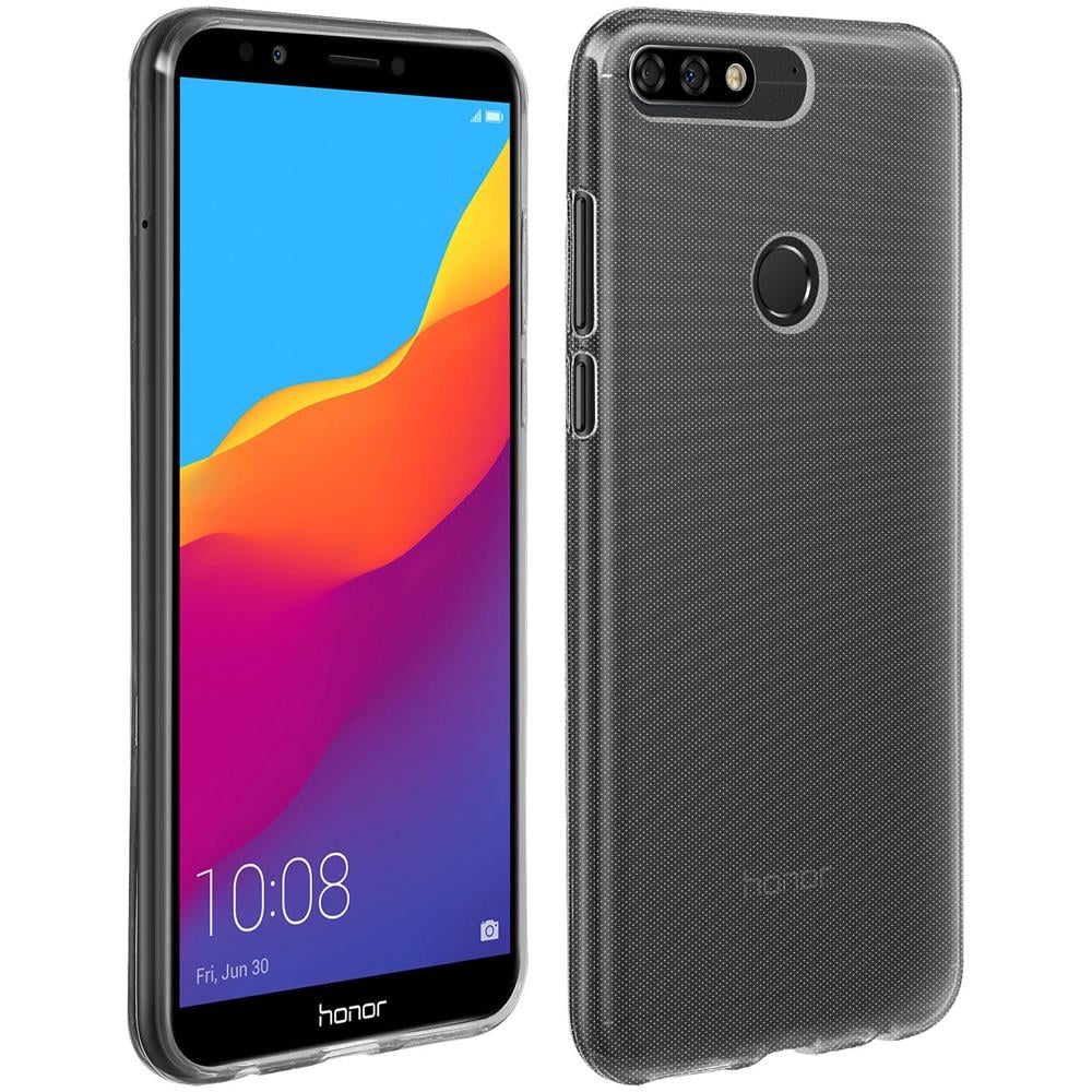 Cover Honor 7c / Huawei Y7 2018 Cover Morbida D'origine Huawei - Trasparente - Foto 2
