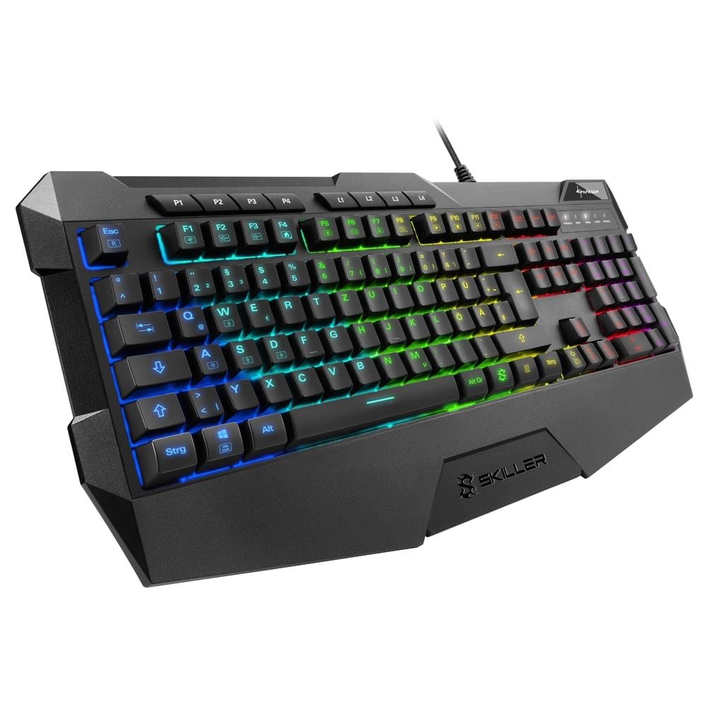 Tastiera Gaming USB Meccanica Skiller SGK4 RGB Retroilluminata Colore Nero (Layout Italiano)  - Foto 2
