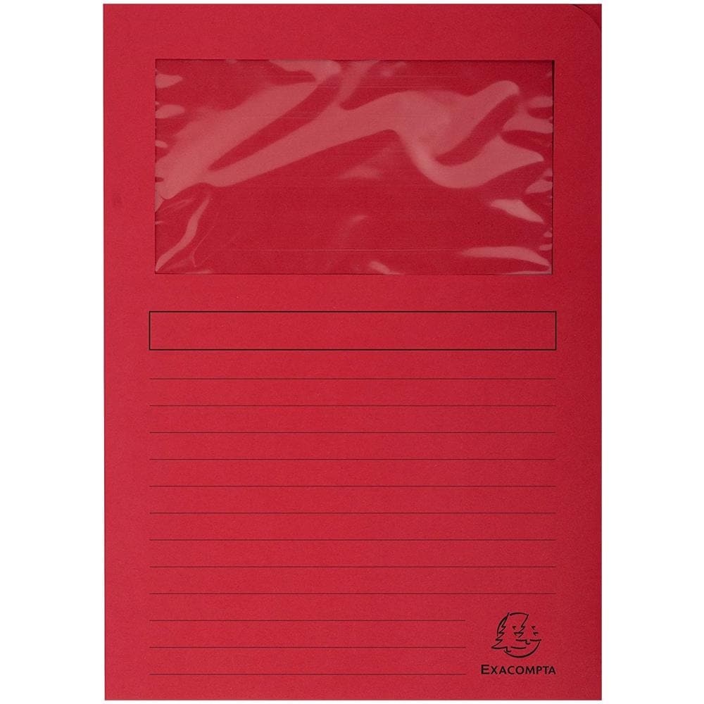 50105e Cartelle A L, 22x31 Cm, Rosso - Foto 1
