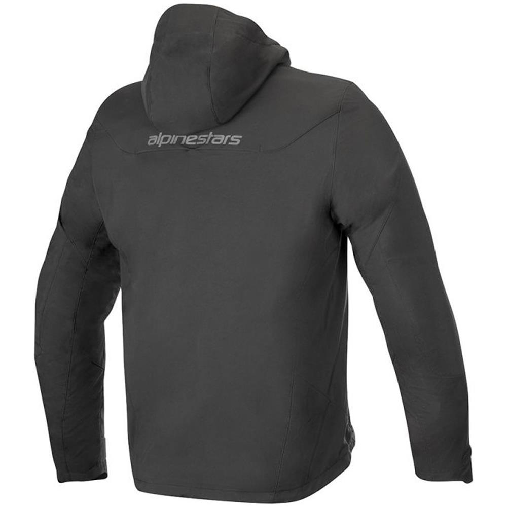 Felpa Con Cappuccio E Zip Domino Tech Nero (s, Nero) - Foto 2