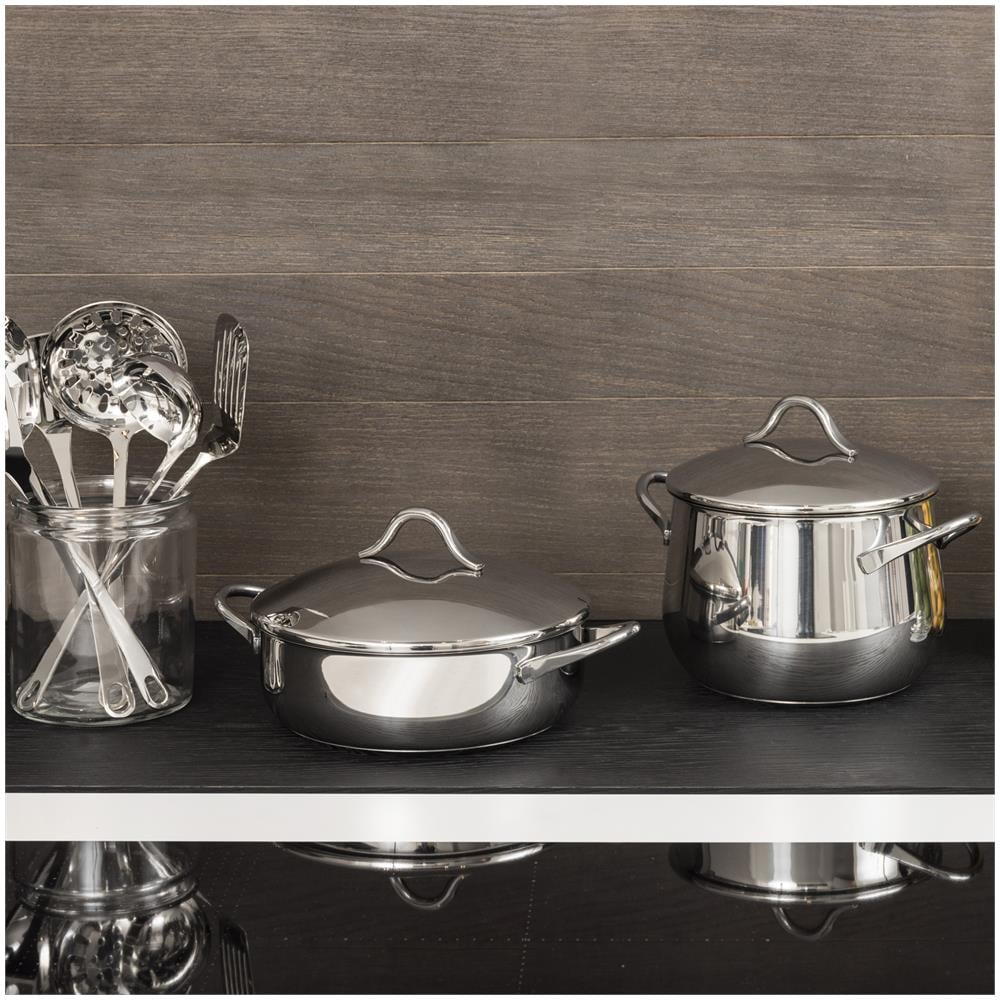 Batteria Mediterranea, 24 Pezzi Argento - Foto 2