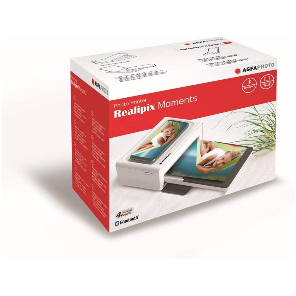 Stampante Fotografica Realipix Moments 10 x 15 cm Bluetooth Colore Bianco - Foto 3