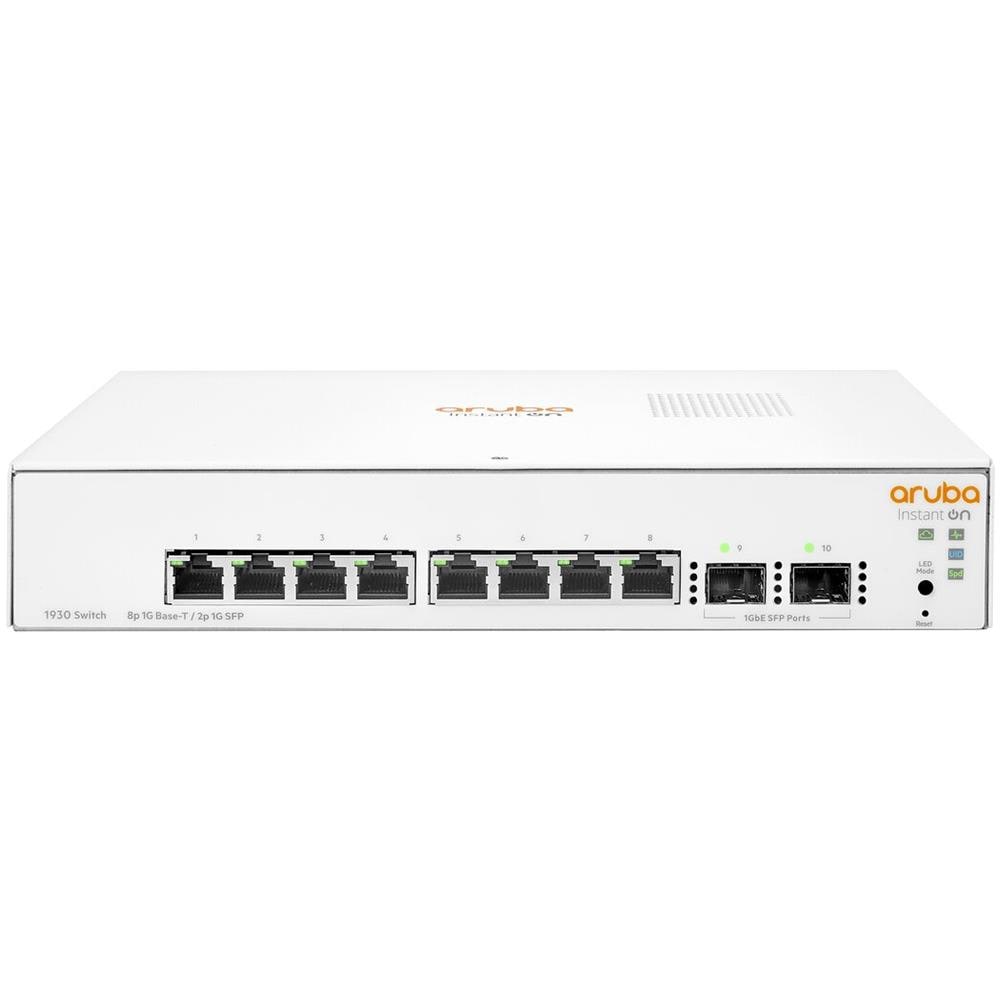 Switch JL680A Gestito Gigabit Ethernet (10/100/1000) 1U 8 x RJ-45 1000BASE-T Bianco - Foto 2