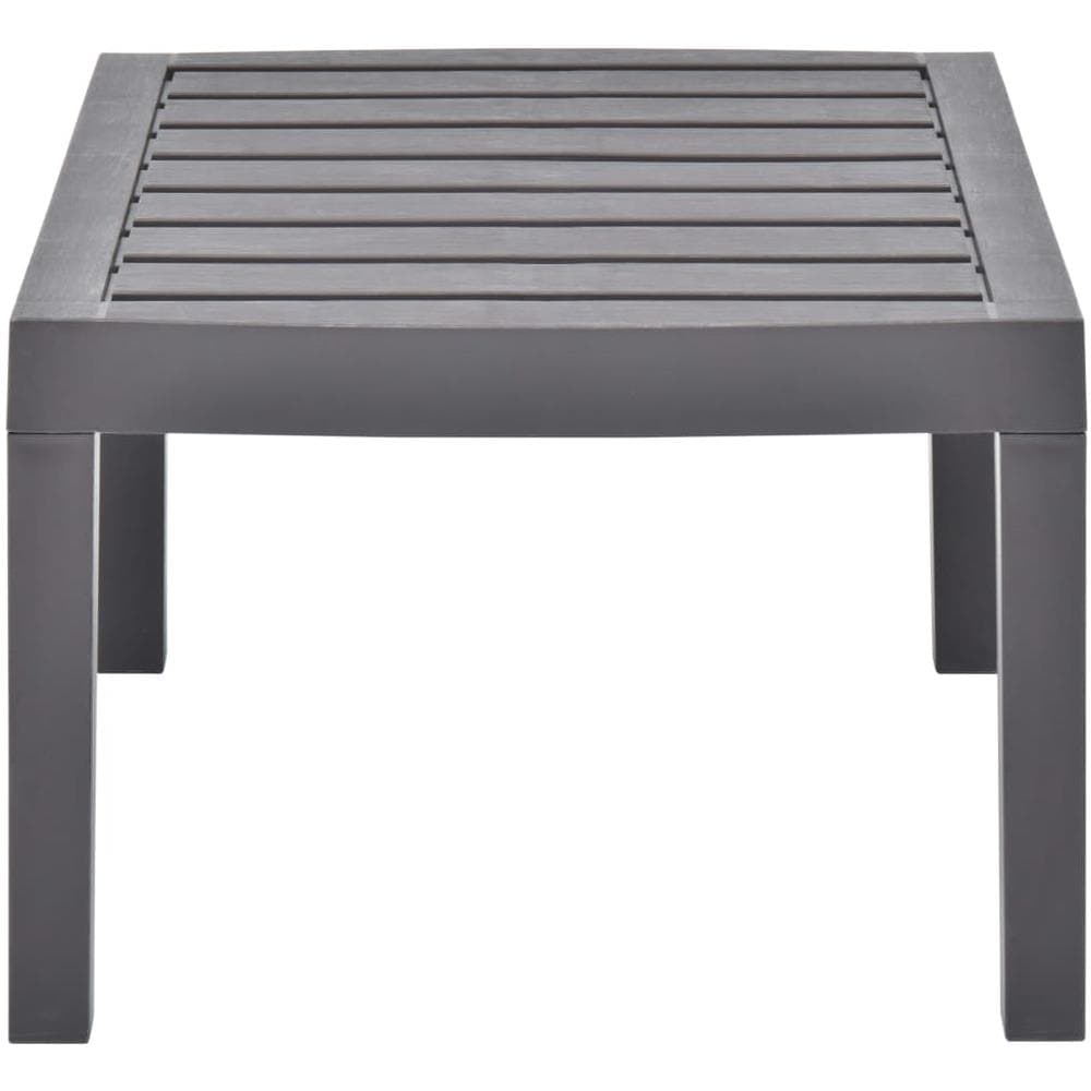 Tavolo Da Salotto Per Giardino Moca 78x55x38 Cm In Plastica - Foto 1