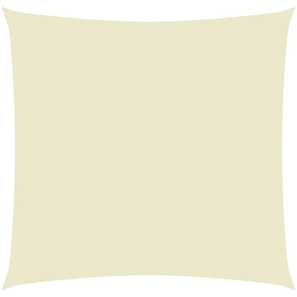 Vela Parasole in Tela Oxford Quadrata 4x4 m Crema - Foto 1