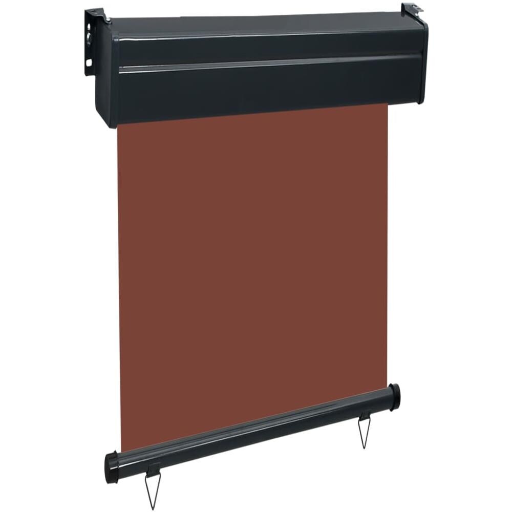 Tendalino Laterale per Balcone 65x250 cm Marrone - Foto 2