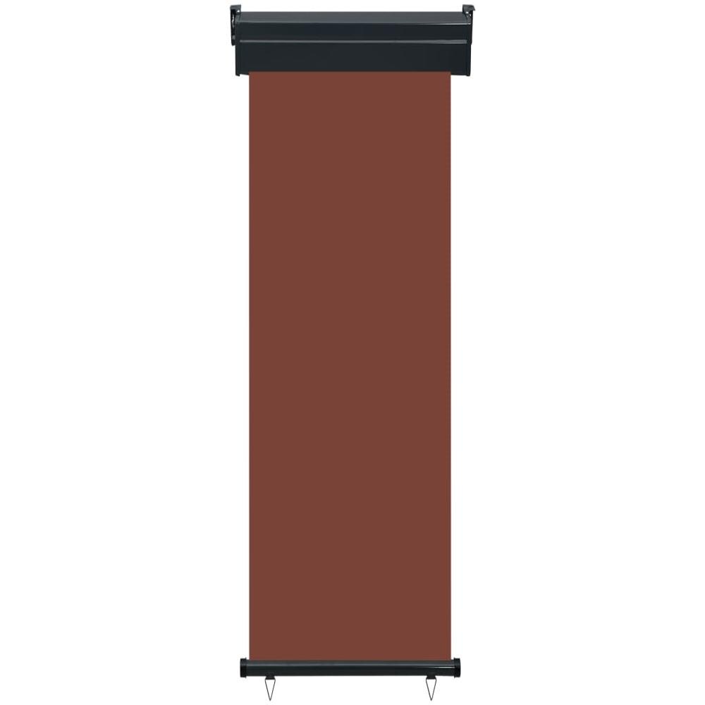 Tendalino Laterale per Balcone 65x250 cm Marrone - Foto 3