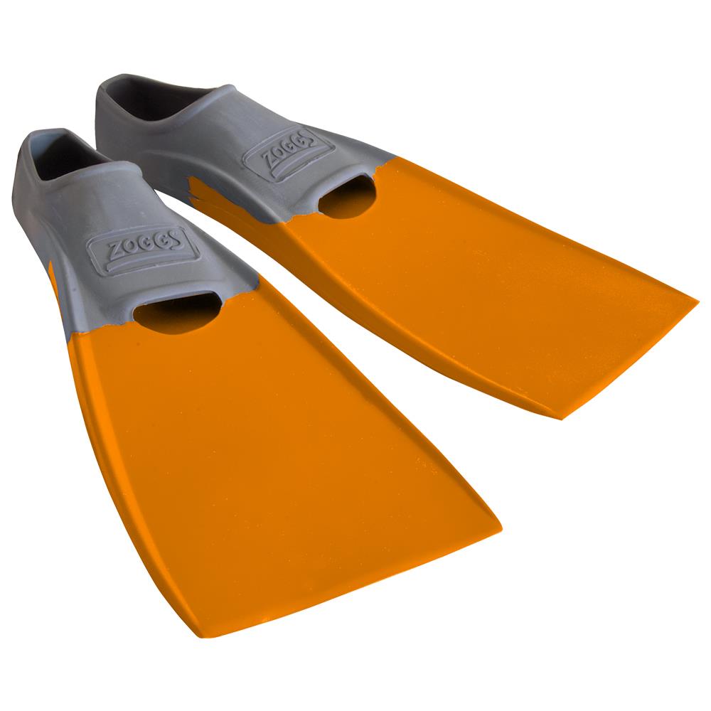 Long Blade Rubber Fins 27/29 Arancione - Foto 1