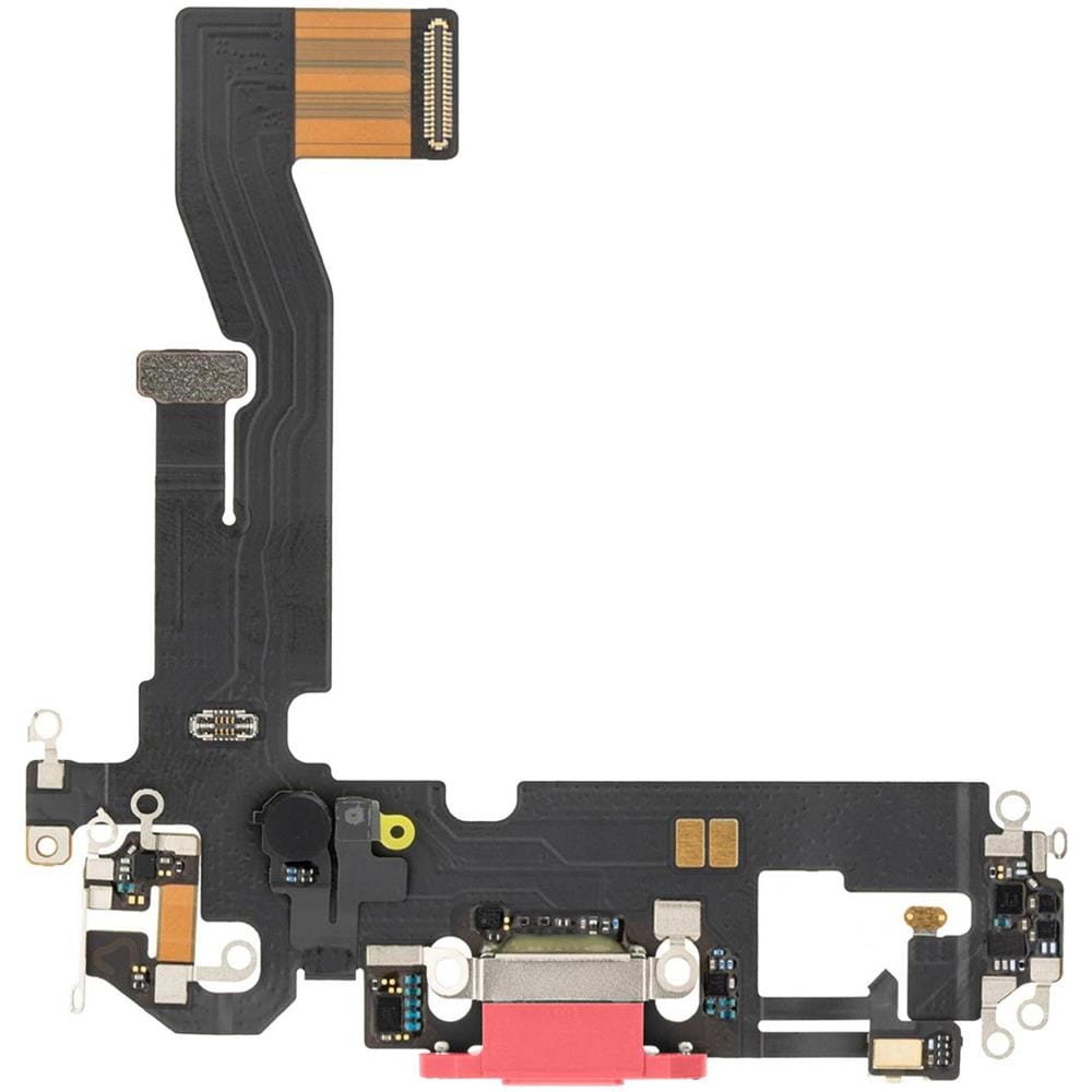Connettore Ricarica Lightning E Microfono Di Ricambio Iphone 12 E 12 Pro Rosso - Foto 1
