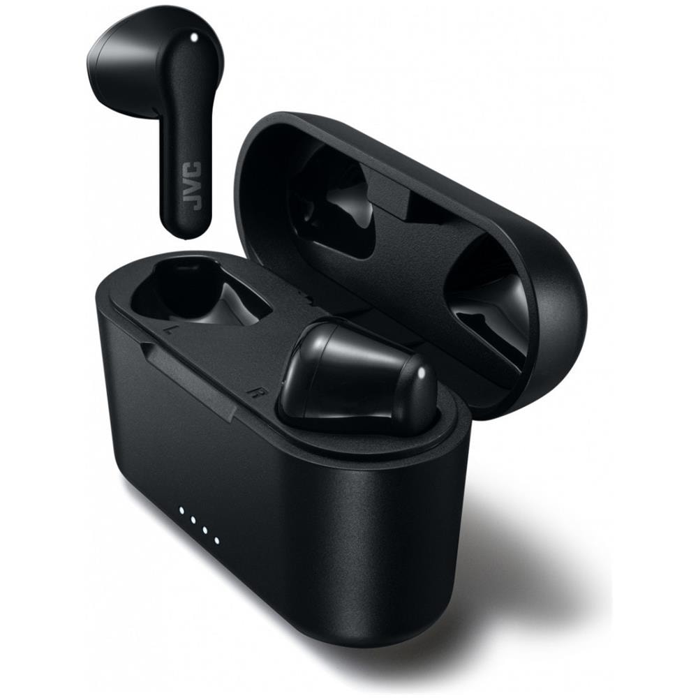 Auricolari HA-A3T Wireless Bluetooth 5.1 IPX4 Autonomia 22 Ore Custodia di Ricarica Colore Nero - Foto 1