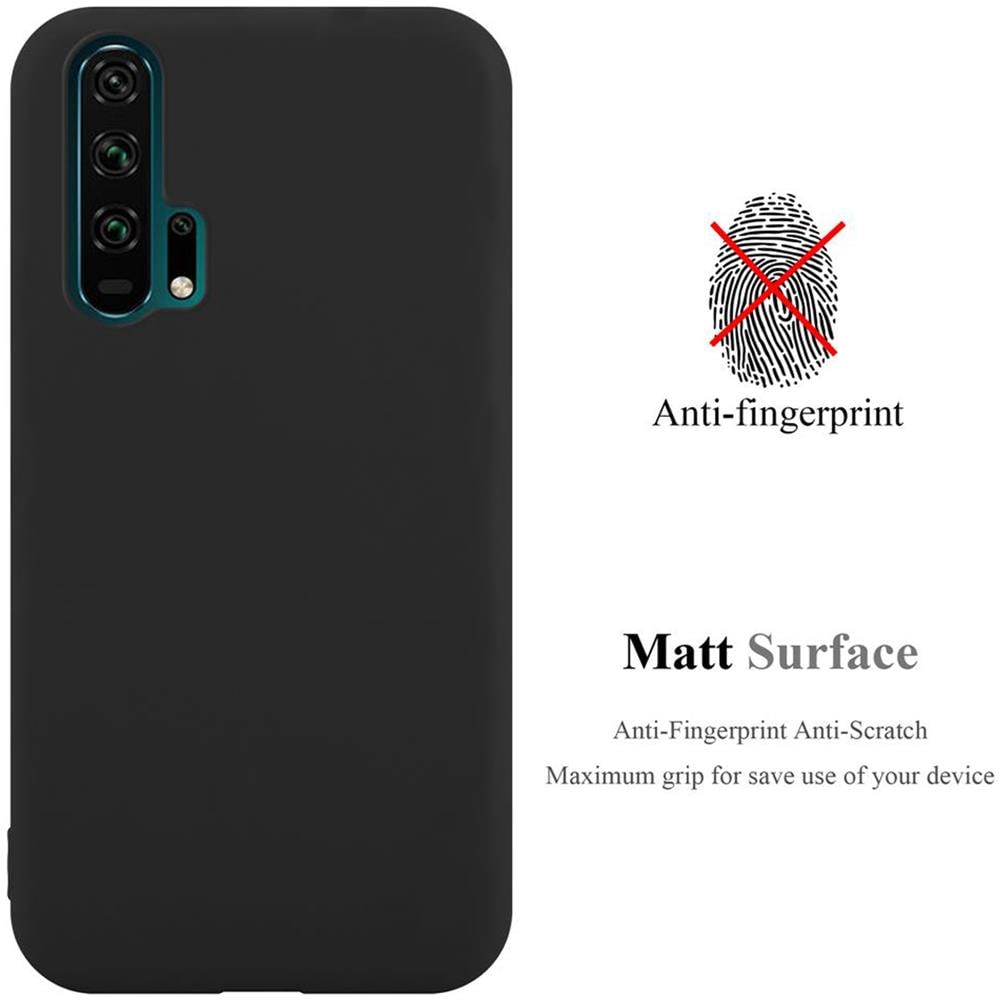 Custodia Compatibile Con Honor 20 Pro In Candy Nero - Coperchio Protettivo In Silicone Tpu Flessibile - Foto 2