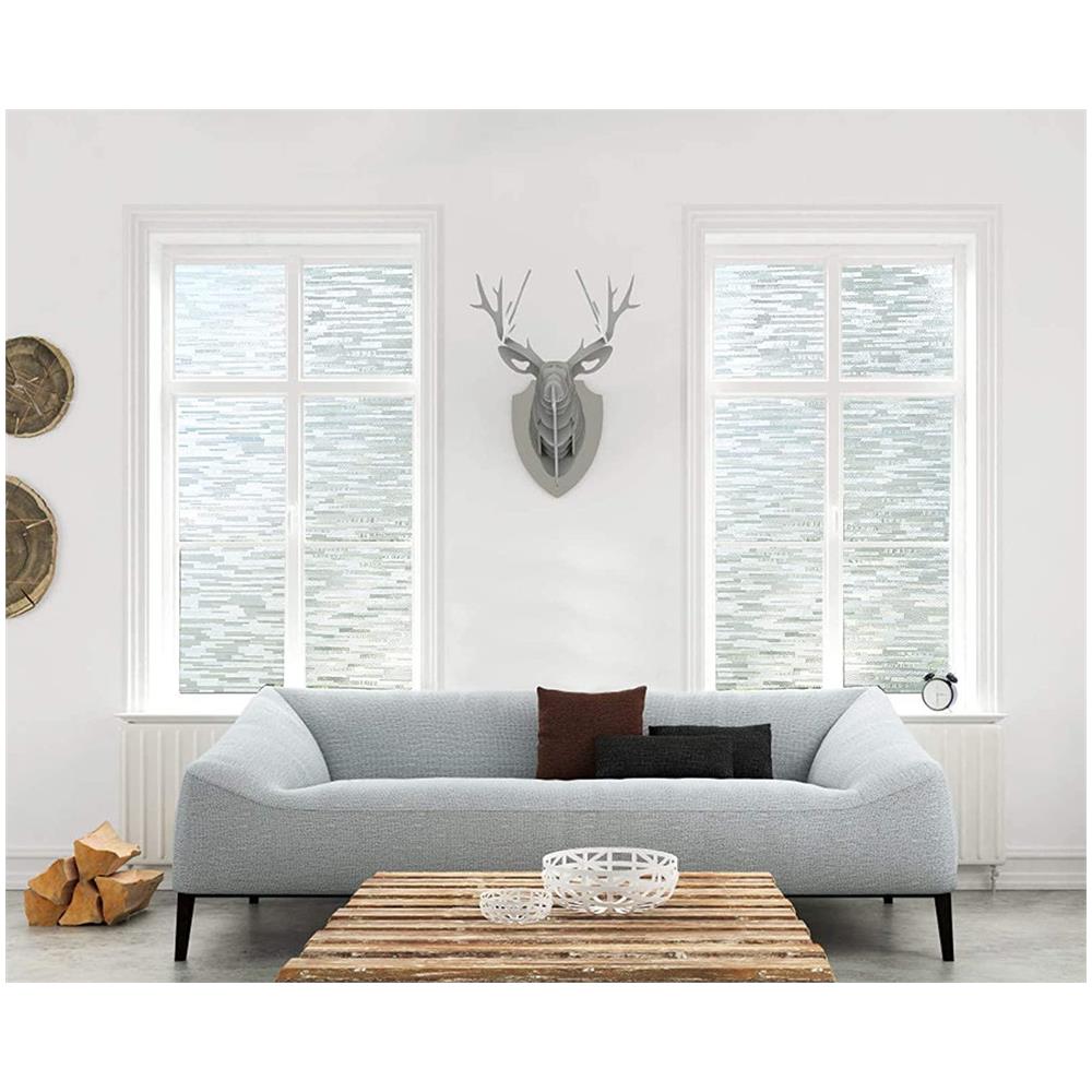 Pellicola Per Vetri Autoadesiva Protezione Privacy 200x30 Cm - Foto 2