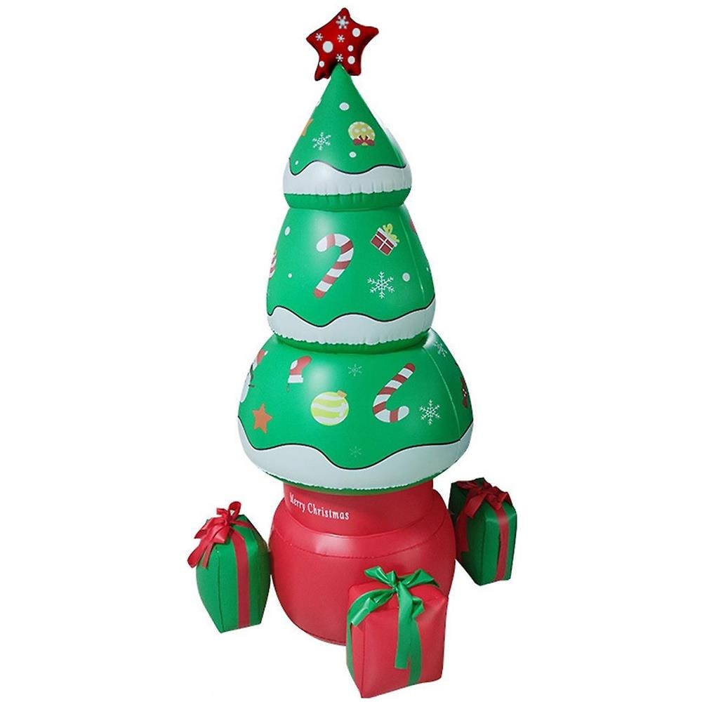 Sunnyglade Babbo Natale Gonfiabile 2,4 M Con Sacco Regalo E Luci LED Integrate – Per Esterno/giardino – Include Picchetti E Adattatore - 2