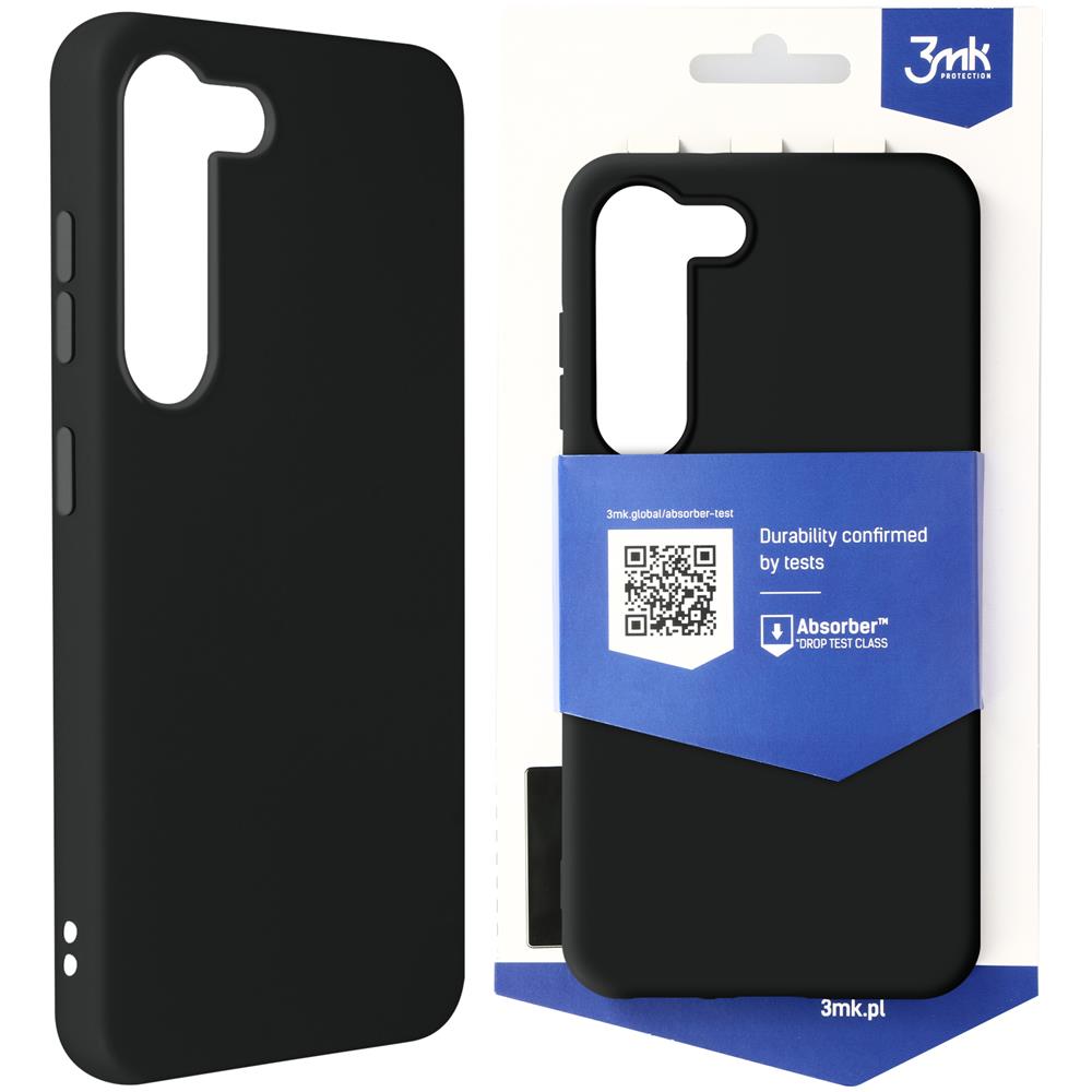 Cover Per Samsung S23 Plus Flessibile Opaca Anticaduta 1,25 M Matt Case Nera - Foto 1