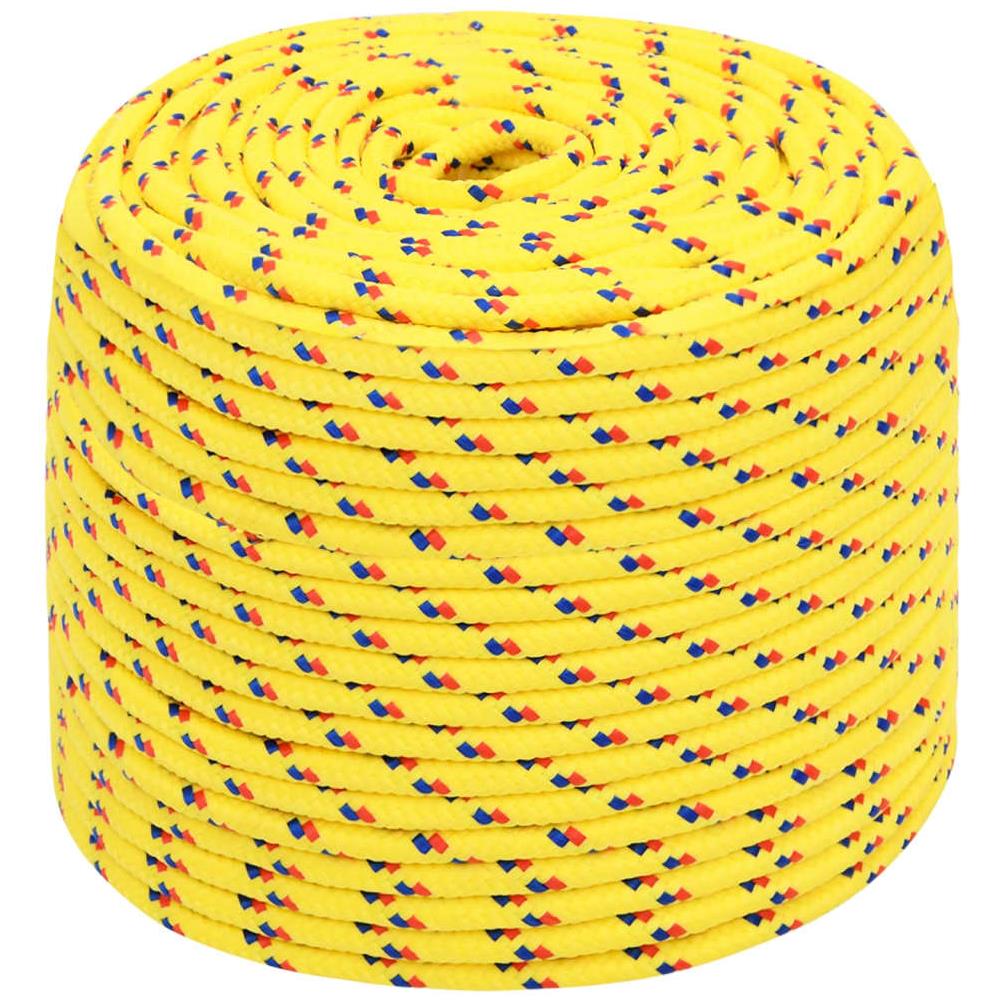 Corda Nautica Gialla 6 mm 500 m in Polipropilene - Foto 2