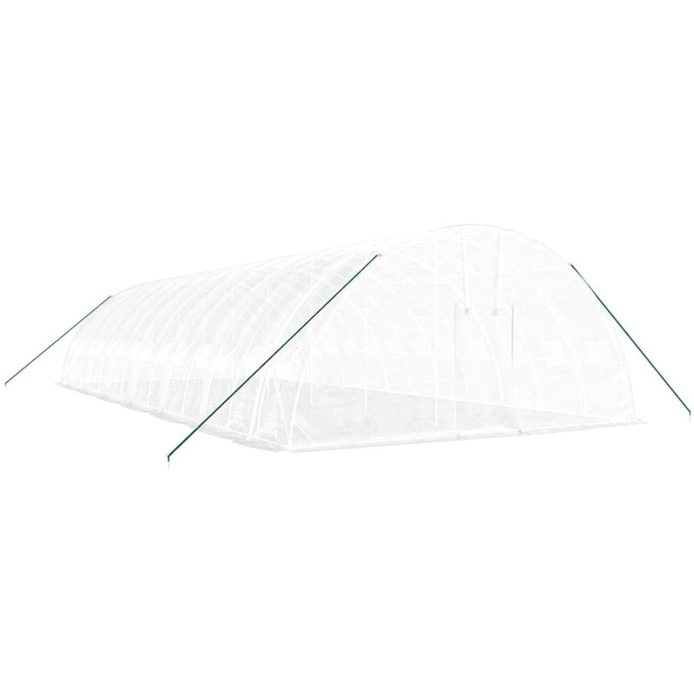 Serra Con Telaio In Acciaio Bianco 84 M 14x6x2,85 M - Foto 3