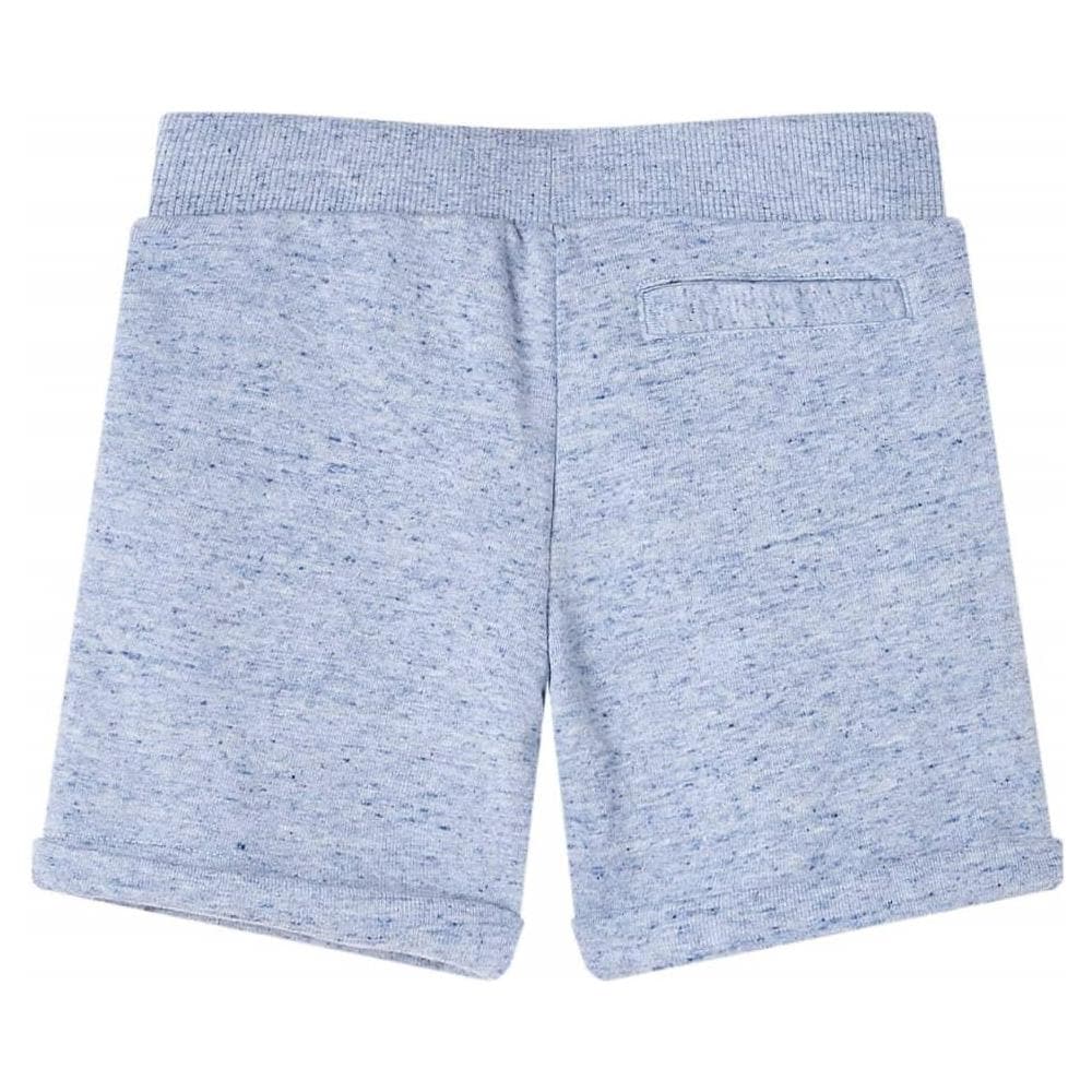 Pantaloncini per Bambini con Coulisse Blu Mélange 104 - Foto 2