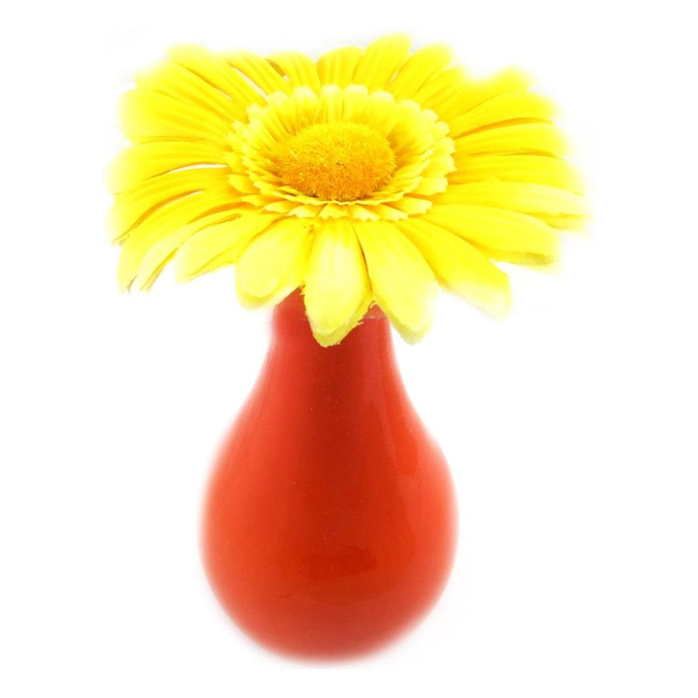 Vaso Vintage in vetro colorato L4,5xPR9x60 cm