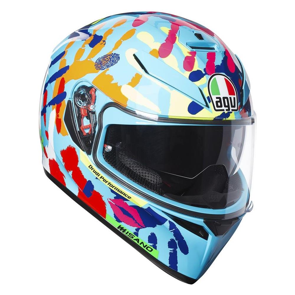 AGV - Caschi Agv K-3 Sv Rossi Replica Misano 2014 Protezioni L - ePRICE