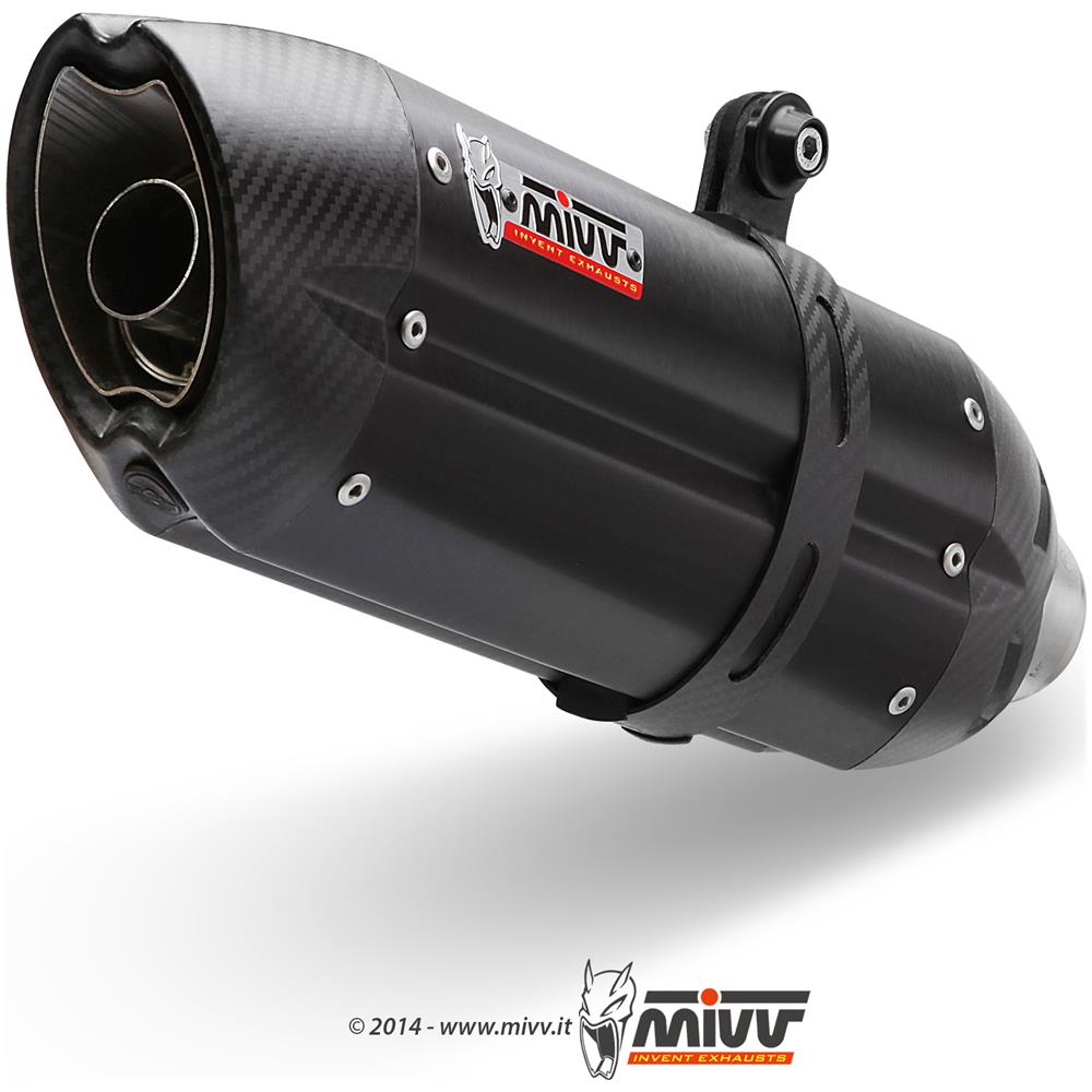 Silenziatore B. 025. l9 Suono Steel Black Bmw S 1000 Xr 2015 > - Foto 1