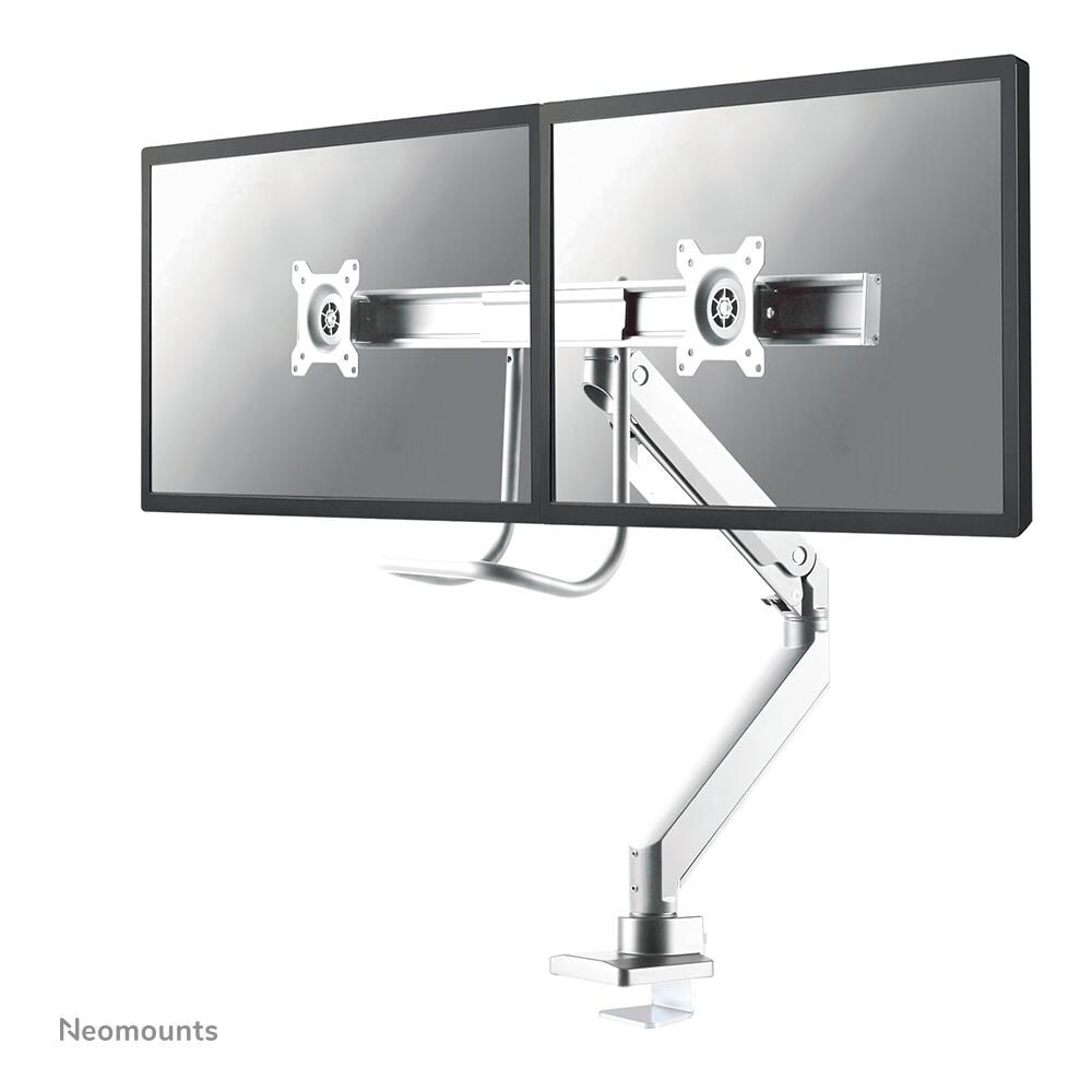 NM-D775DXWHITE Supporto da Scrivania con Maniglia e Molla a Gas per Schermi LCD /LED /TFT fino a 32" Colore Bianco - Foto 2