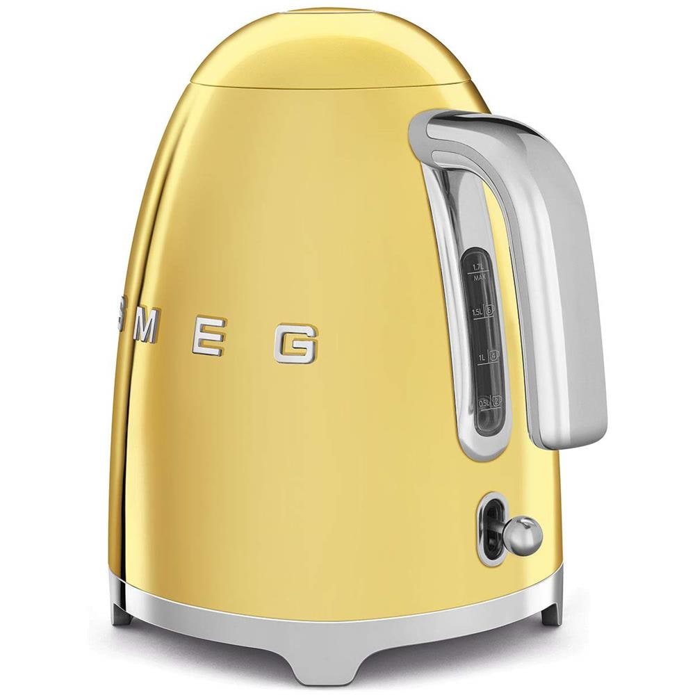 Bollitore Elettrico 50's Style KLF03GOEU Capacità 1.7 Litri Potenza 2400 Watt Colore Oro - Foto 4
