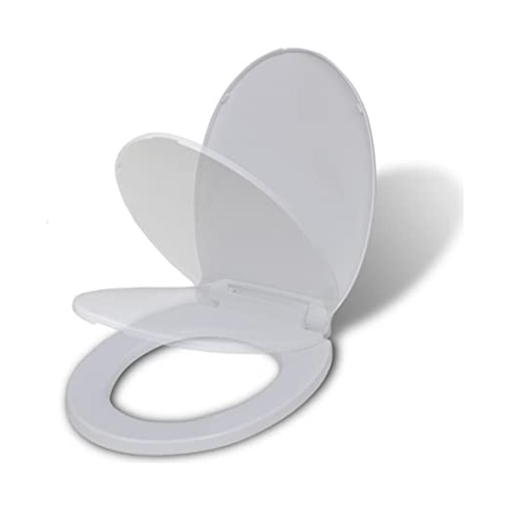 Copriwater Sedile Bianco Universale In Polipropilene Soft Closing - Foto 1