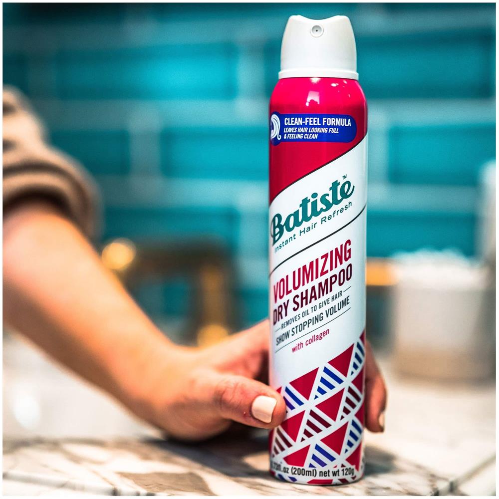 Volume Shampoo Secco - Per Piatto Fine O Capelli Limp - Formula Con Il Collagene - Volume Corpo E Texture - 200ml - Foto 2