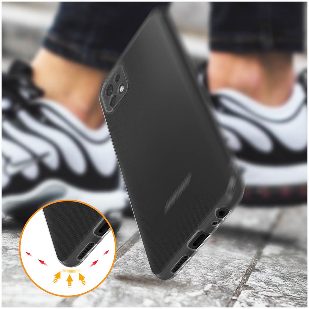 Cover Samsung Galaxy A22 5g Silicone Sottile E Leggera Trasparente - Foto 2