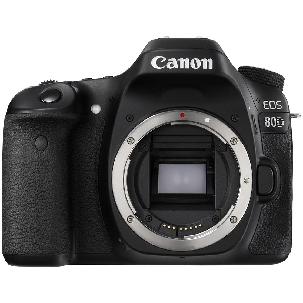 Kit Fotocamera Digitale Compatta EOS 80D Nero Sensore CMOS 24.2Mpx Full HD + Obiettivo EF-S 18-55mm f / 3.5-5.6 IS STM - Foto 2