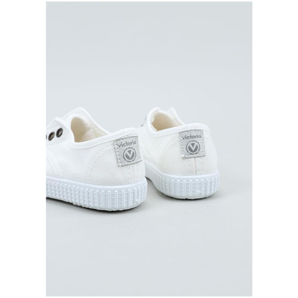 Inglesa Elástico Lona Tintada Puntera - 375095 - Bianco - 28 - Foto 5