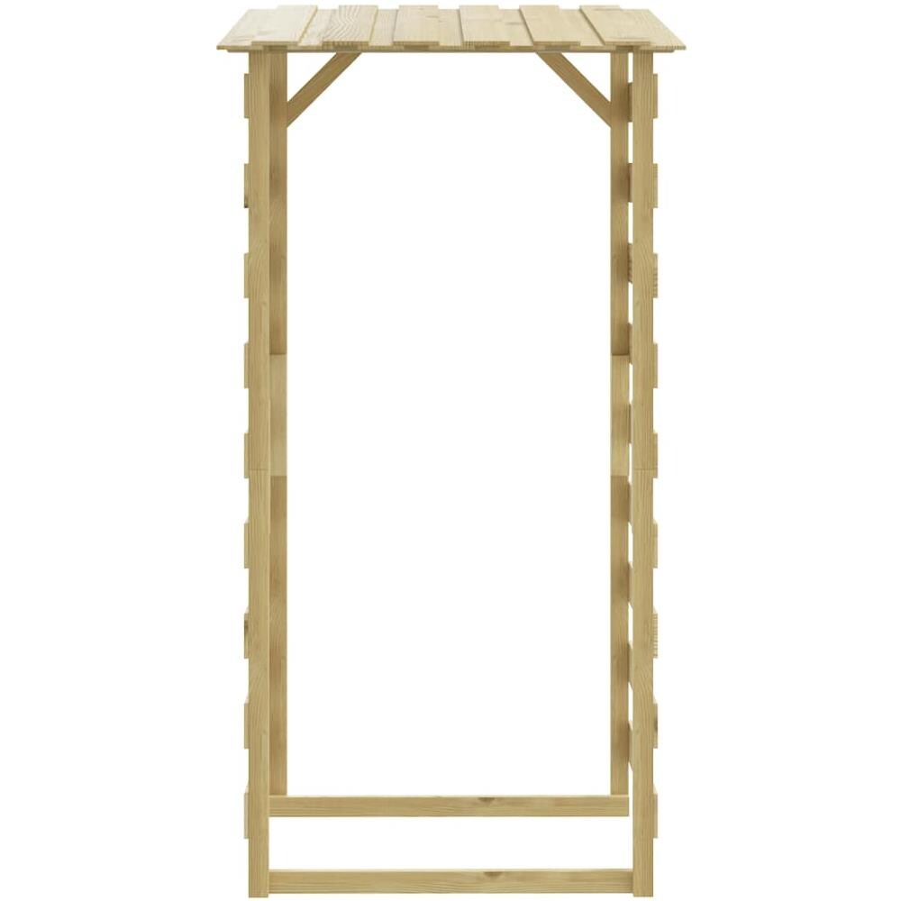 Pergole Con Tetto 4 Pz 100x90x200 Cm Legno Di Pino Impregnato - Foto 7