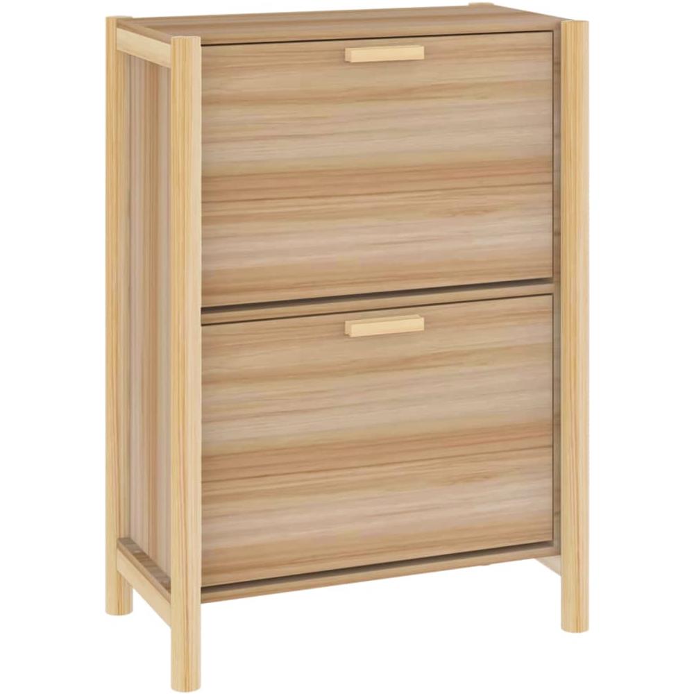 Scarpiera 57,5x33x80 Cm In Legno Multistrato - Foto 2