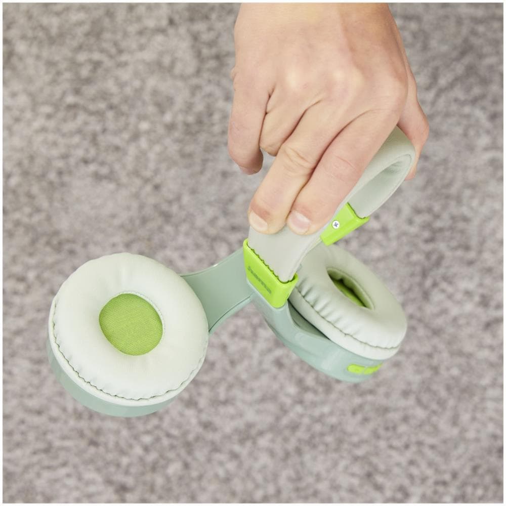 Teens Guard Auricolare Wireless A Padiglione Musica e Chiamate Bluetooth Verde, Colore menta - Foto 8