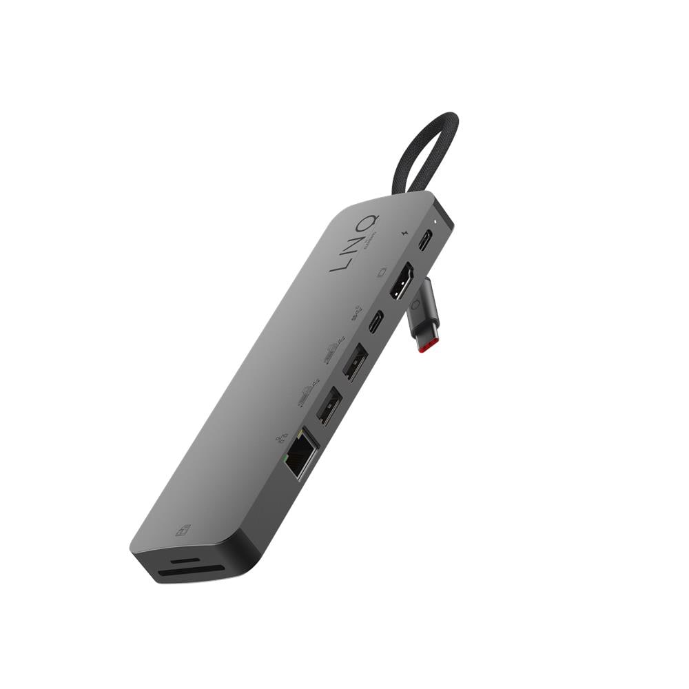 LQ48020 replicatore di porte e docking station per laptop Cablato USB 3.2 Gen 1 (3.1 Gen 1) Type-C Nero - Foto 1