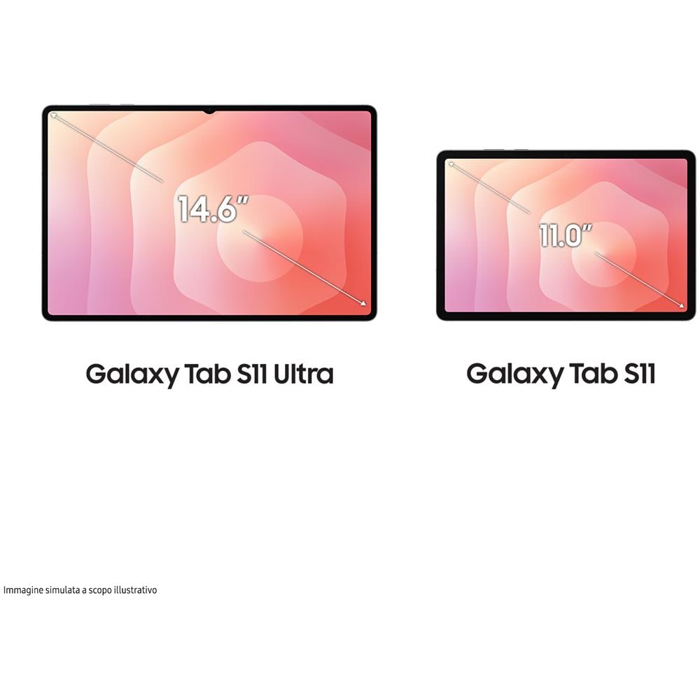 Tablet Galaxy Tab S11 Ultra Grigio 14.6" QHD+ RAM 12GB Memoria 256GB Wi-Fi AI Multimodale DeX - Europa - Foto 2