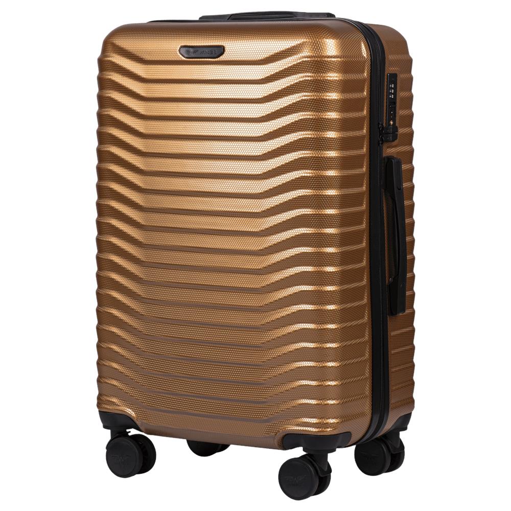 Valigia media Wings Sea Eagle da 24"" - Oro, materiale PC - Foto 1