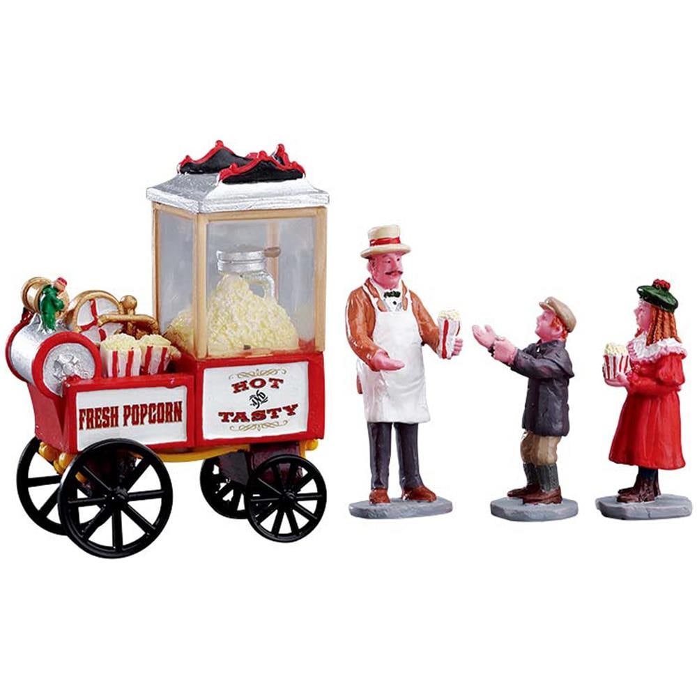 Venditore Di Popcorn - Popcorn Seller, Set Da 4 - Foto 2